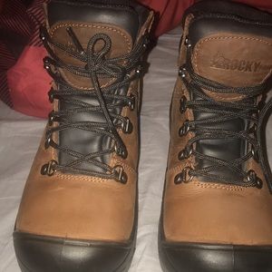 Steel toe womens boots